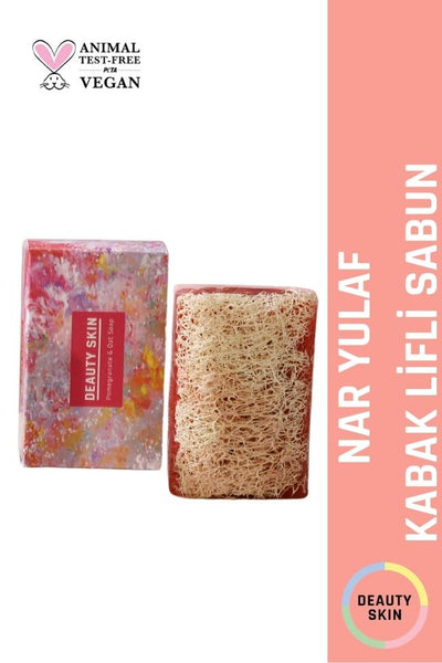 Nar&Yulaf Kabak Lifli Sabun - Deauty Skin