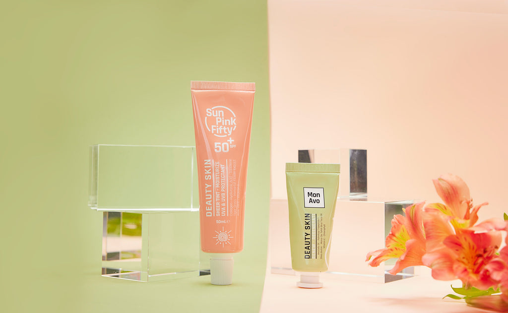 Power Couple - MonAvo & SunPinkFifty 50+ SPF - Deauty Skin