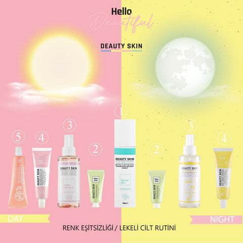Renk Eşitsizliği ve Cilt Lekesi - Deauty Skin