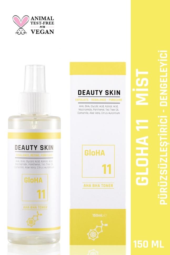 GloHA 11 AHA BHA Toner - Deauty Skin