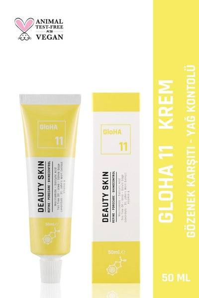 GloHA 11 Akne ve Gözenek Karşıtı Krem - Deauty Skin