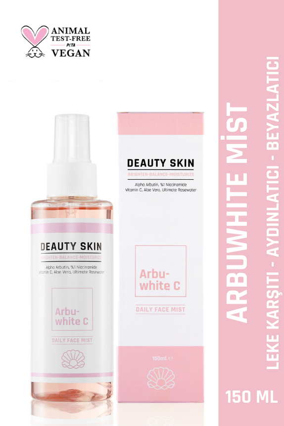 Arbuwhite C Yüz Tonik Spreyi - Deauty Skin