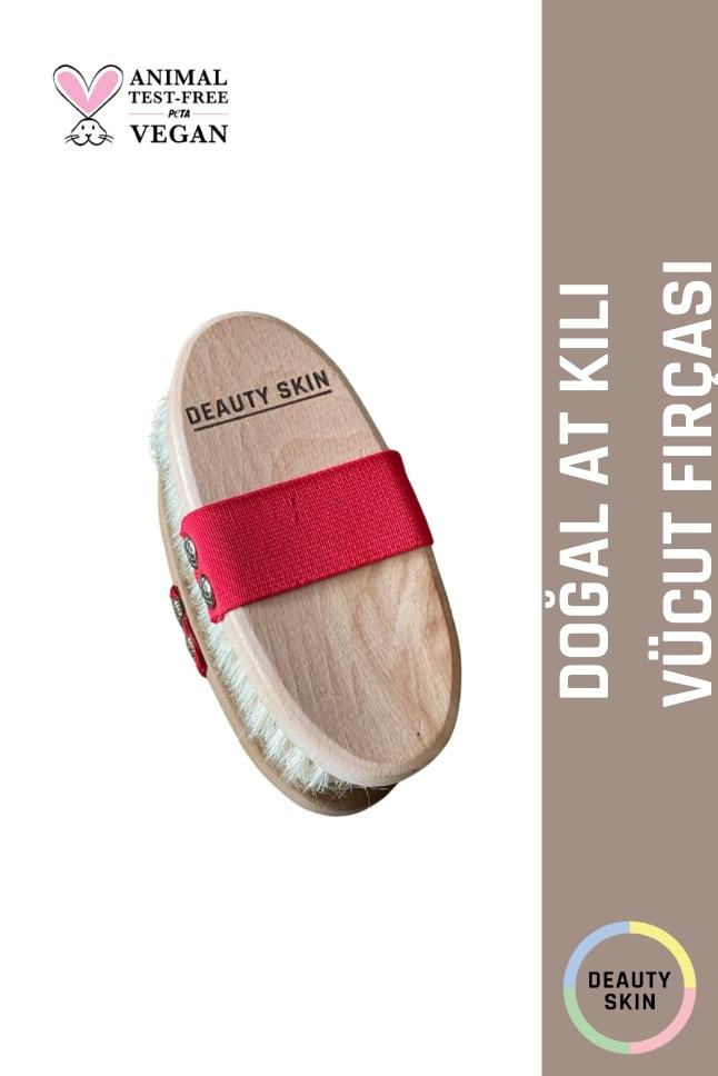 Doğal At Kılı Vücut Fırçası - Deauty Skin