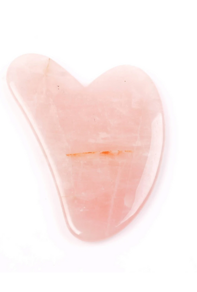 Pembe Kuvars Gua Sha Yüz Masaj Taşı - Dolphin - Self Love - Deauty Skin